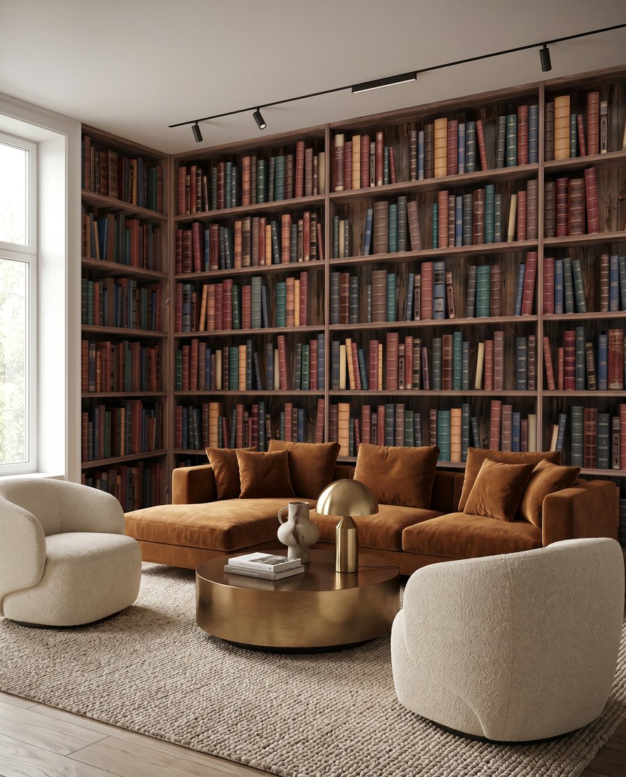 Wall of Stories in an interior
