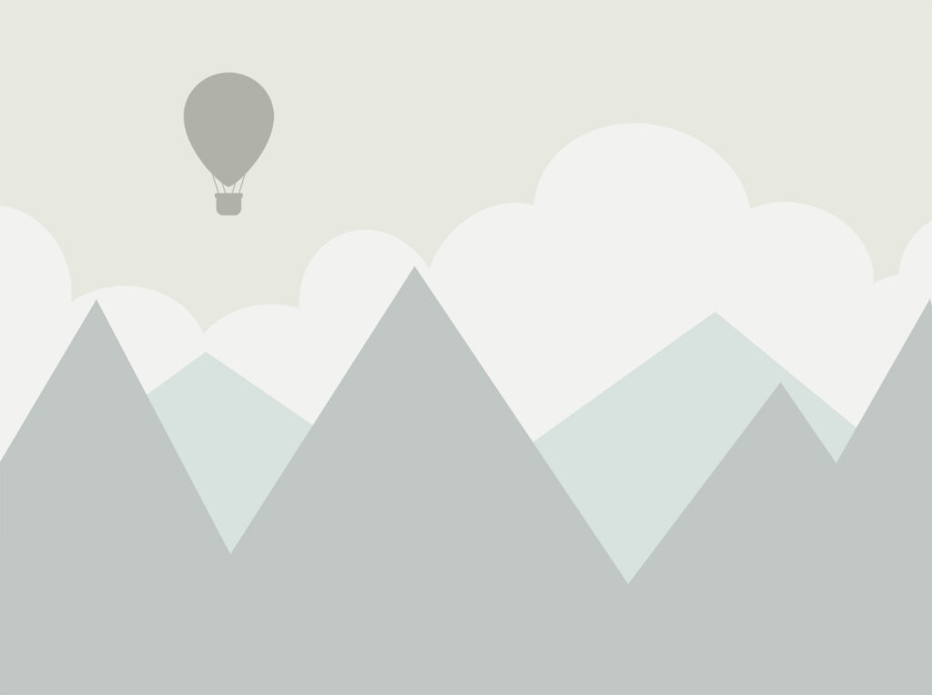Balloon Over Peaks — full design