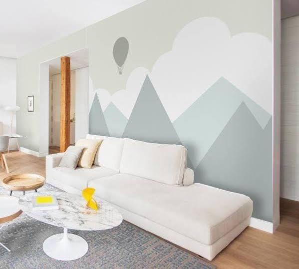 Balloon Over Peaks in an interior