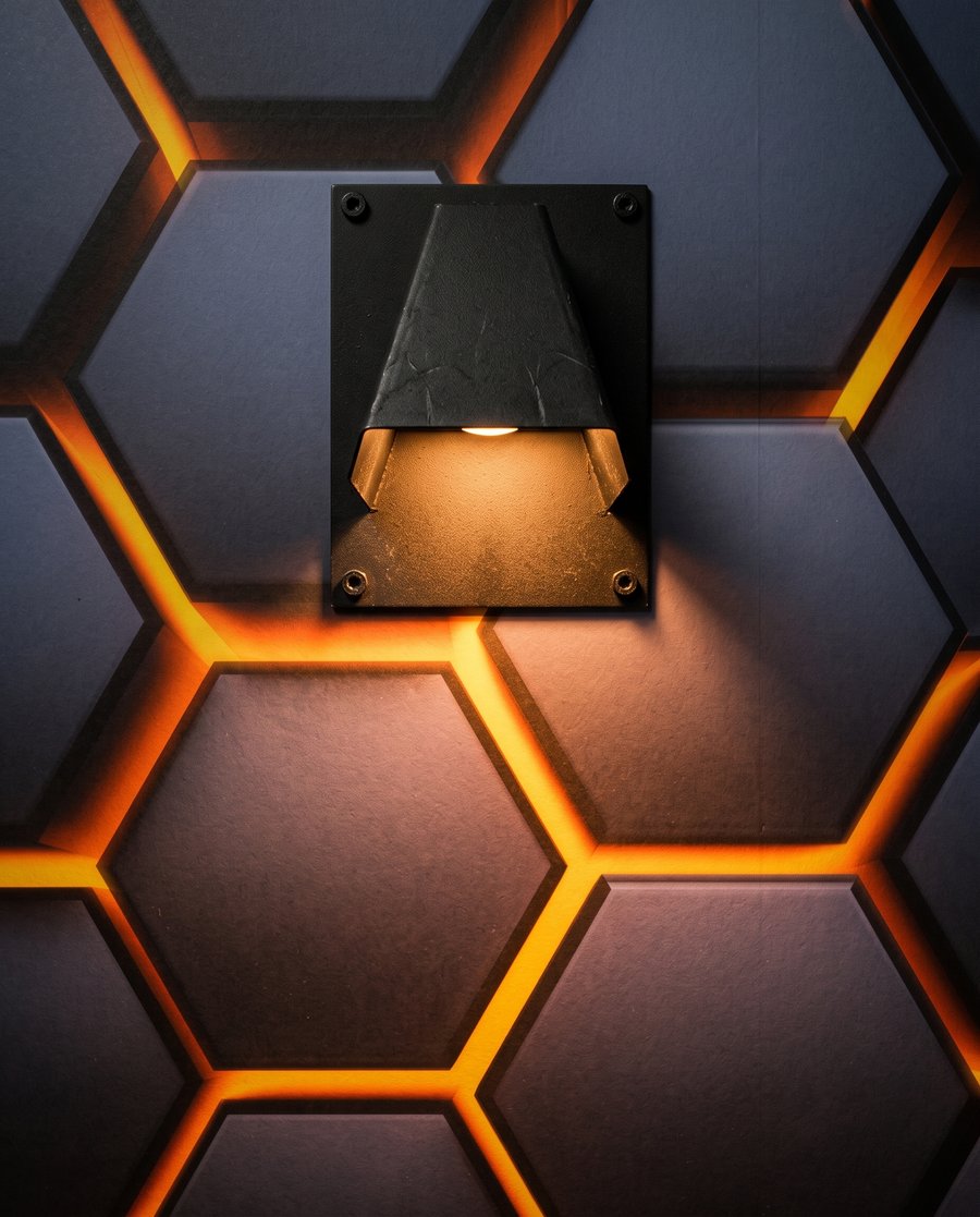 Glowing Honeycomb — detail