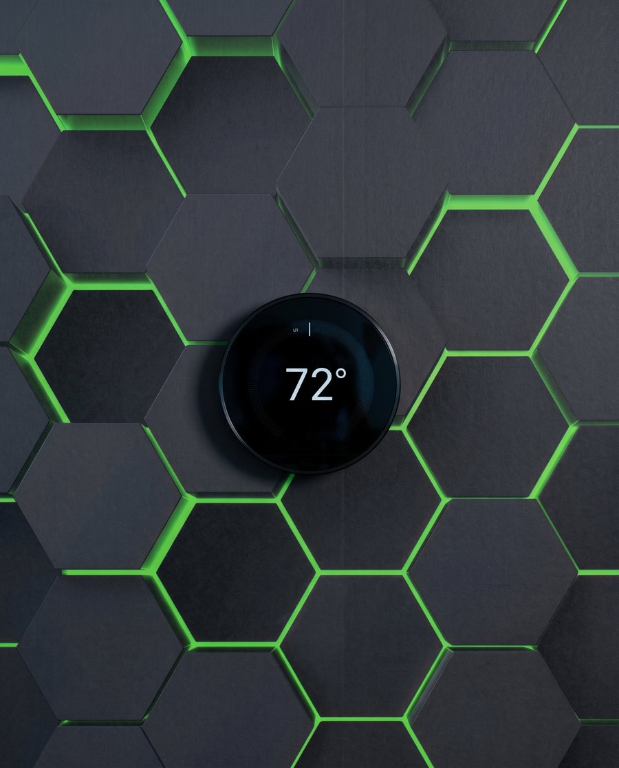 Electric Hexagons — detail