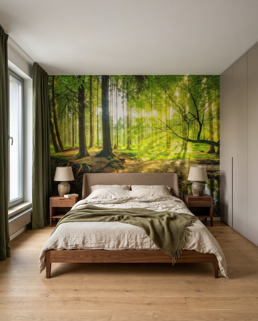 Sunlit Woodland Stream — interior 2
