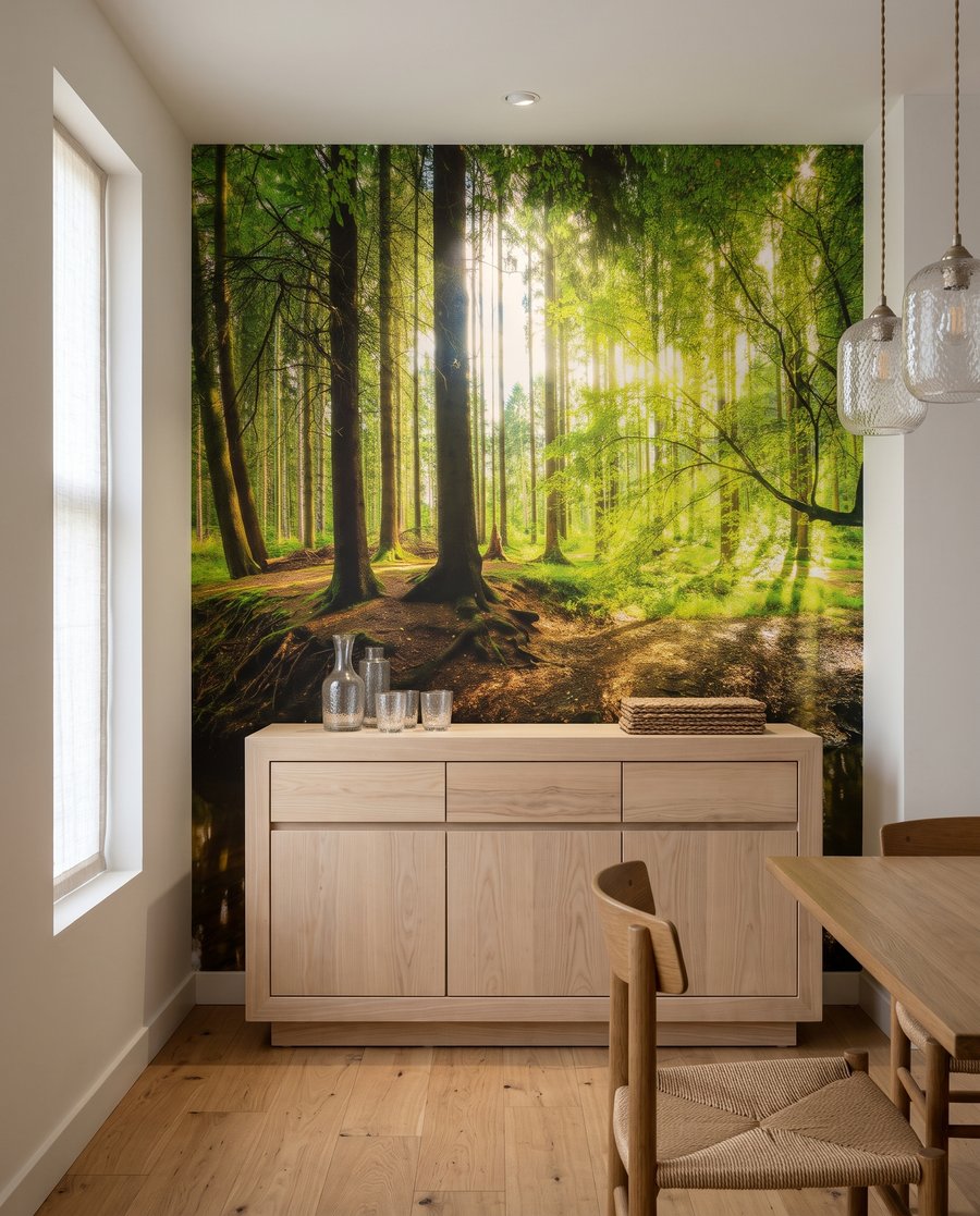 Sunlit Woodland Stream — interior 4