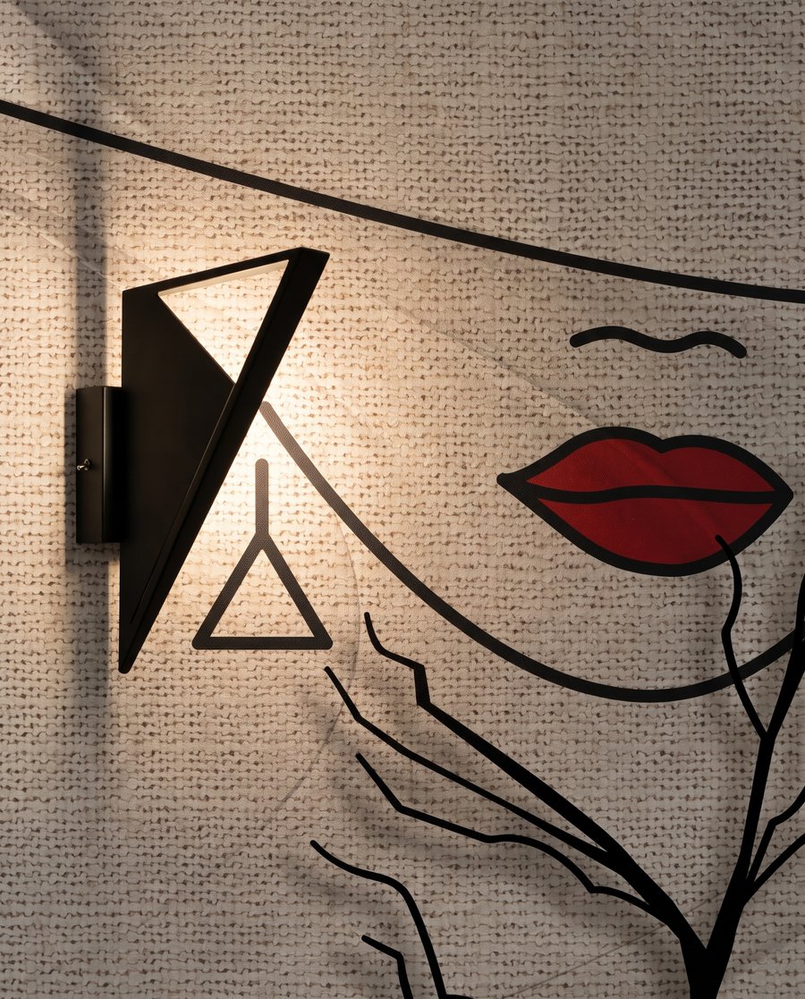 Muse Beneath the Brim — detail