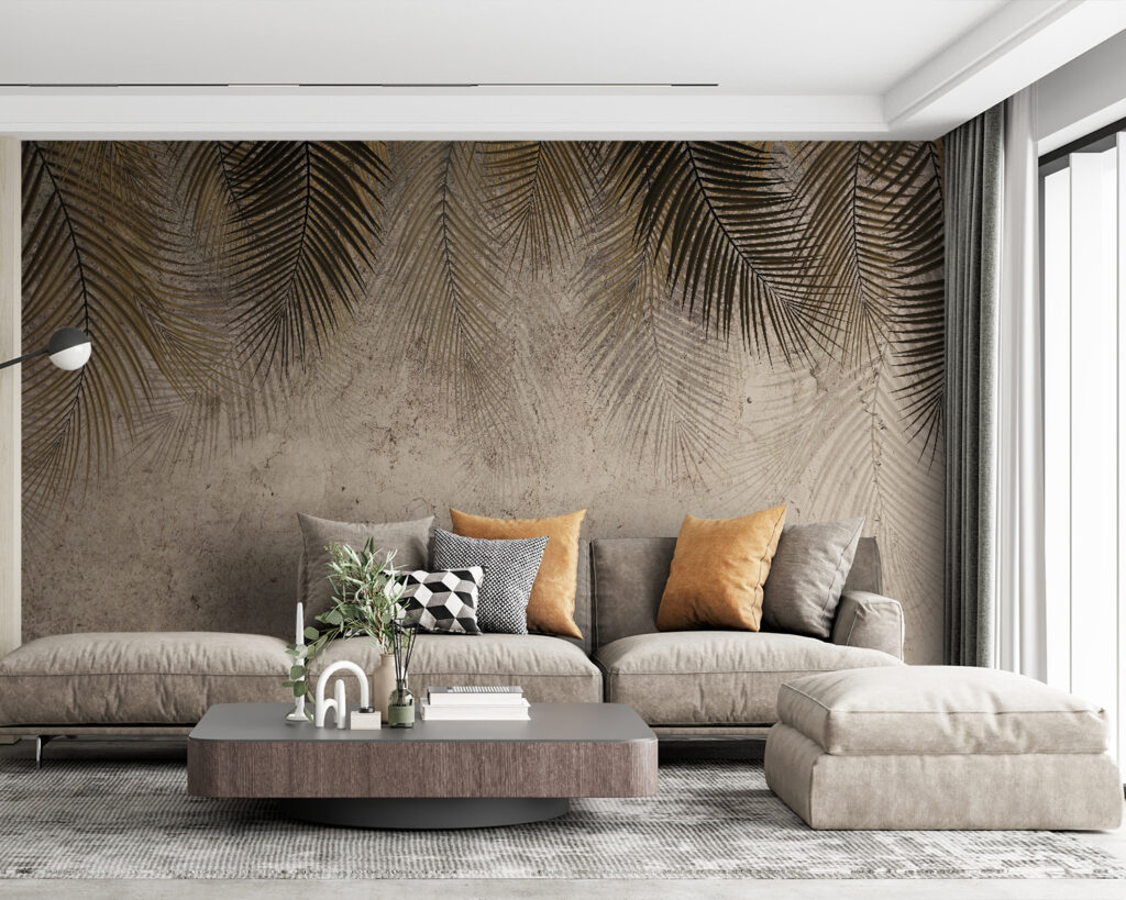 Palm Fringe in an interior