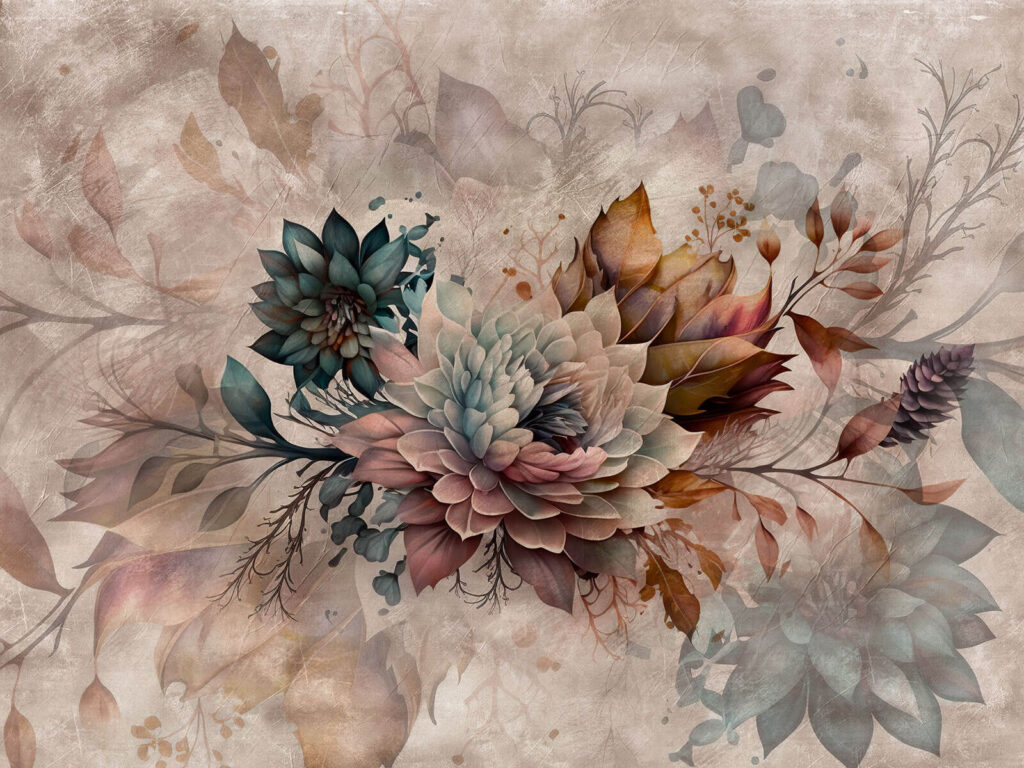 Wildflower Arrangement — full design