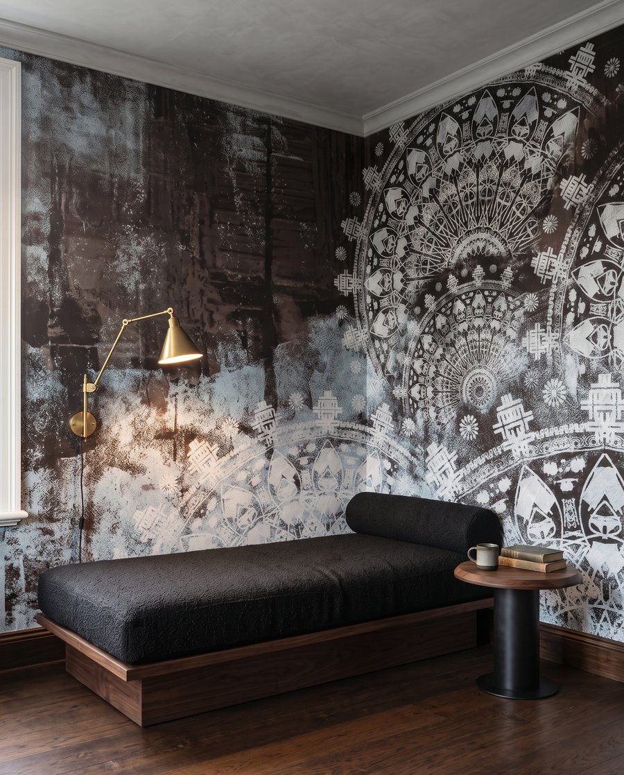 Lace and Patina in an interior