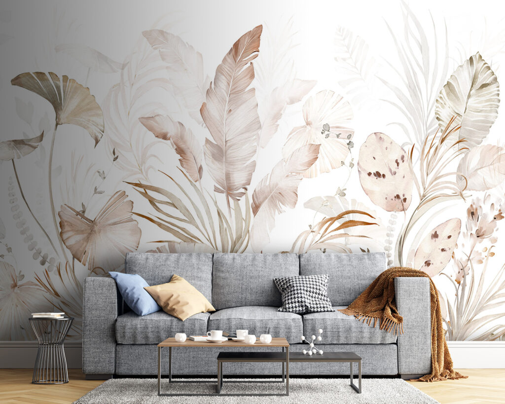 Botanical Flourish in an interior