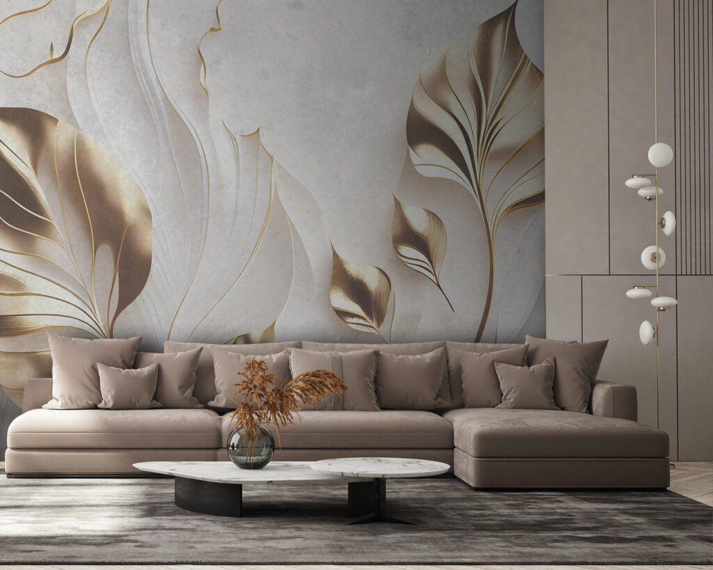 Botanical Relief in an interior