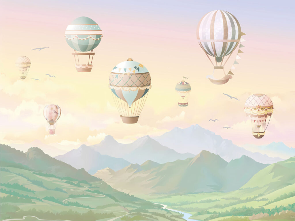 Balloon Countryside — full design