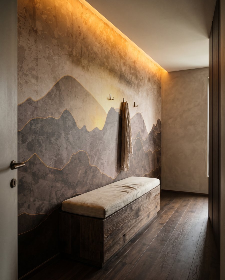 Sun Between Mountains — interior 3