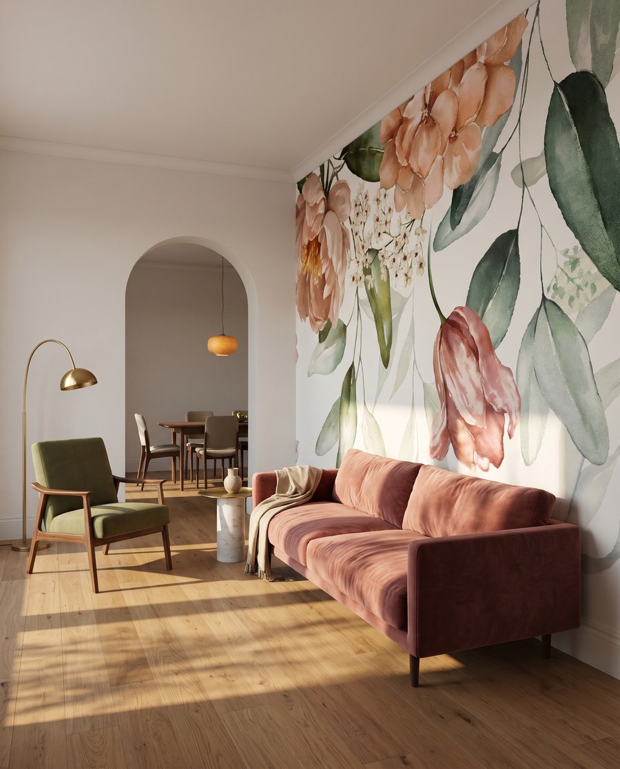 Hanging Flower Bouquet — interior 5