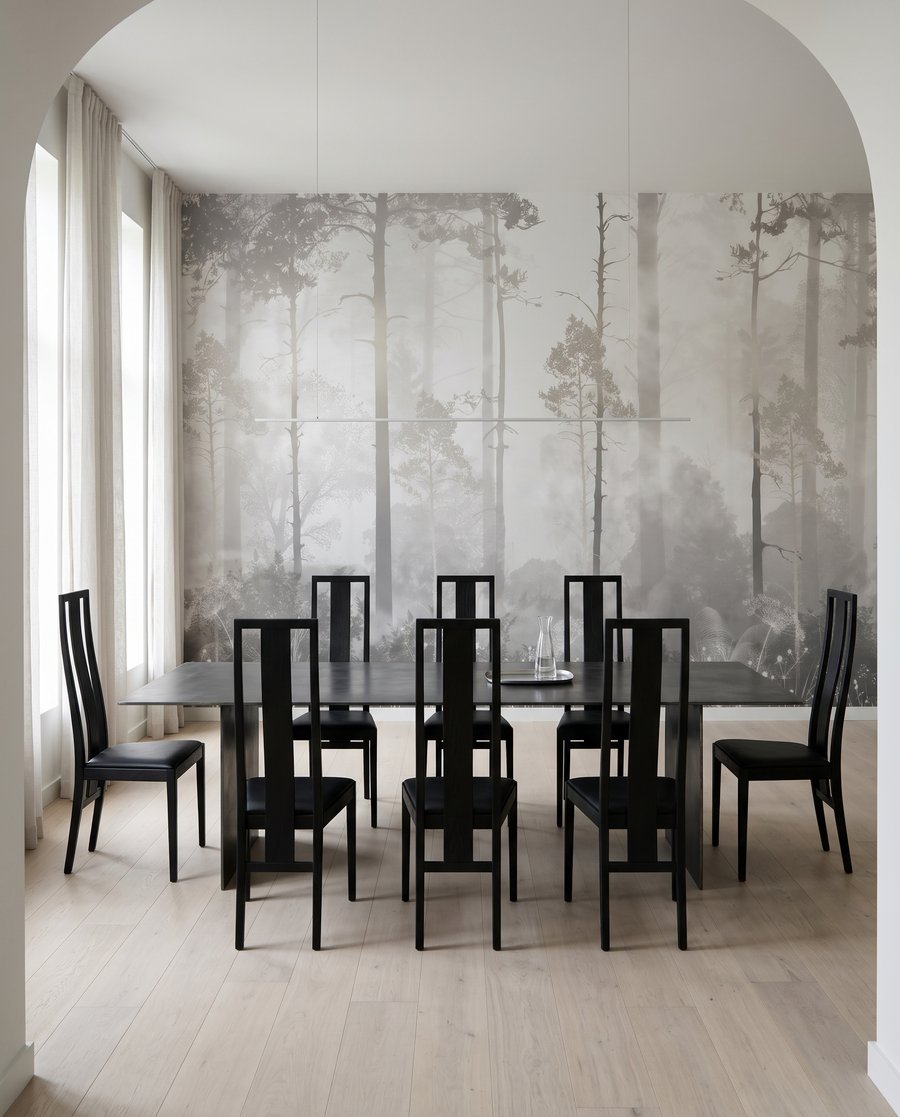 Forest Fading in an interior