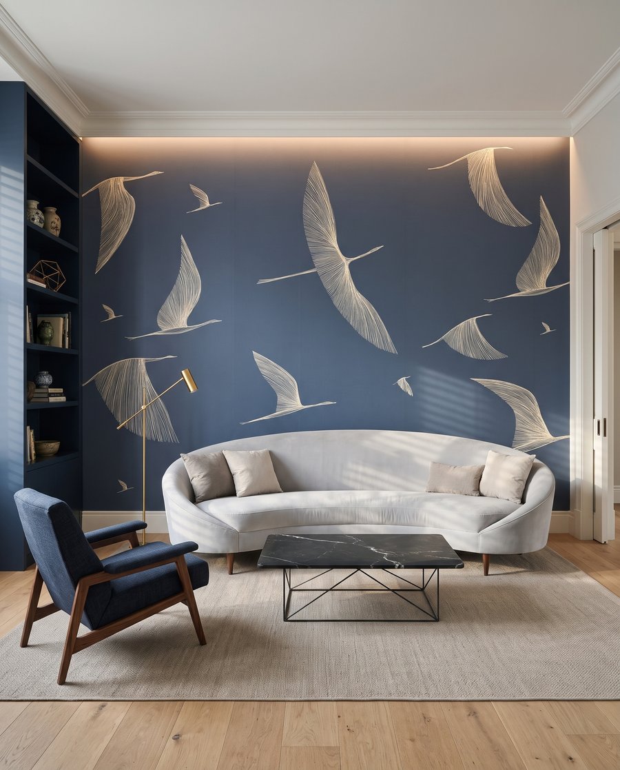Birds in Flight — interior 2