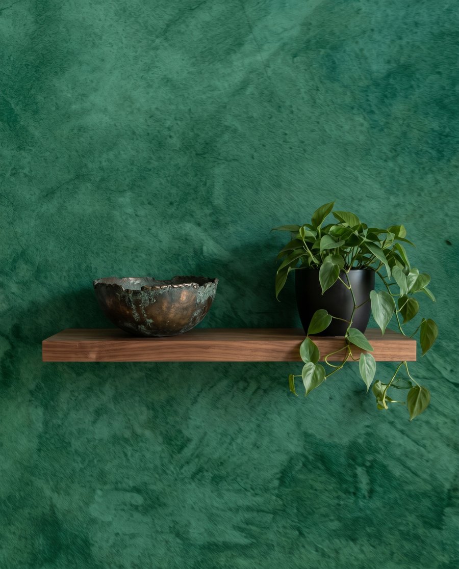 Emerald Patina — detail