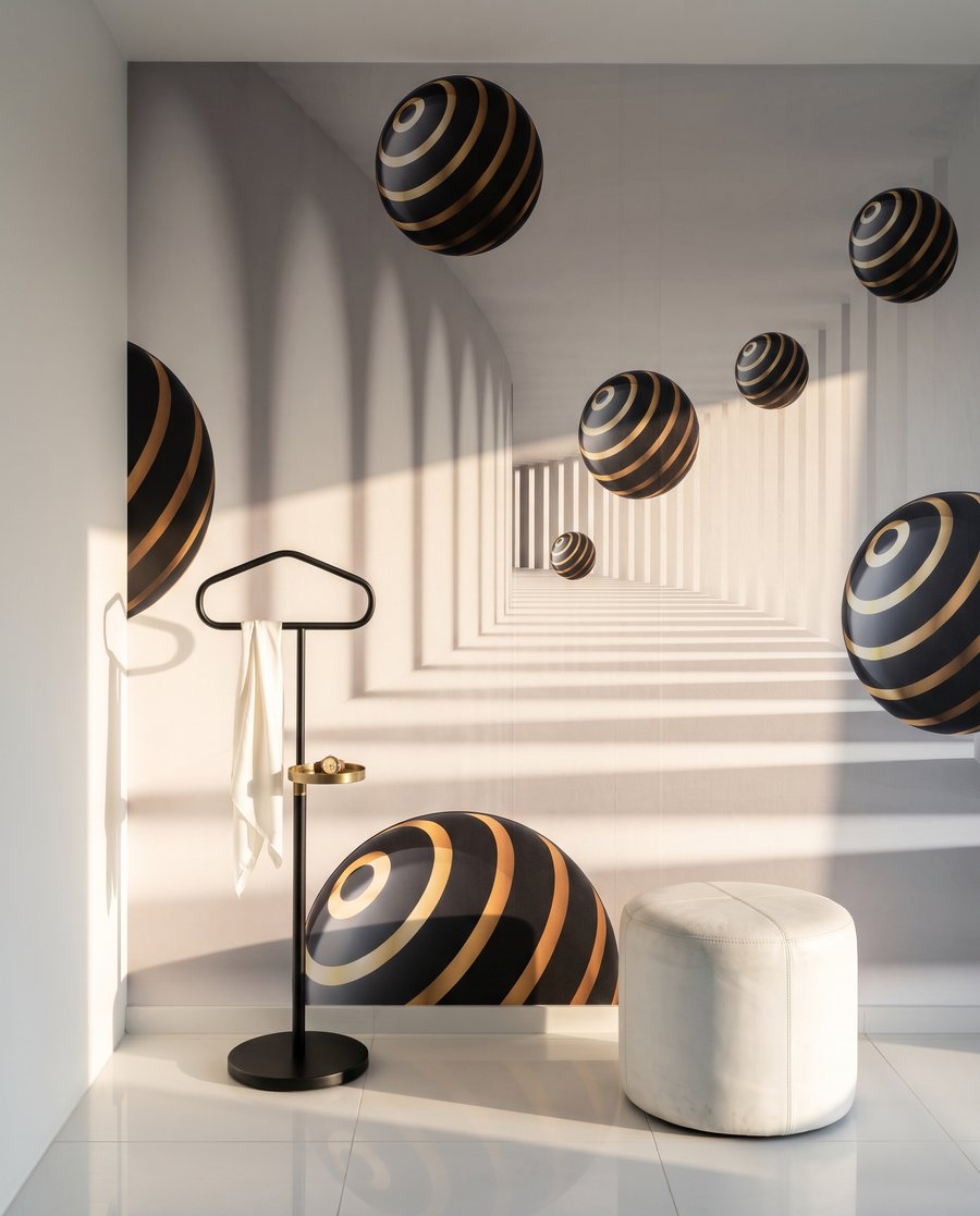 Floating Spheres — interior 3