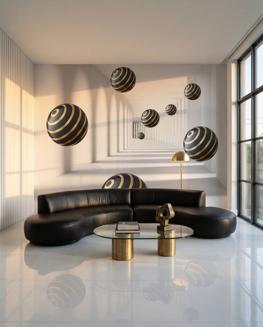 Floating Spheres — interior 4
