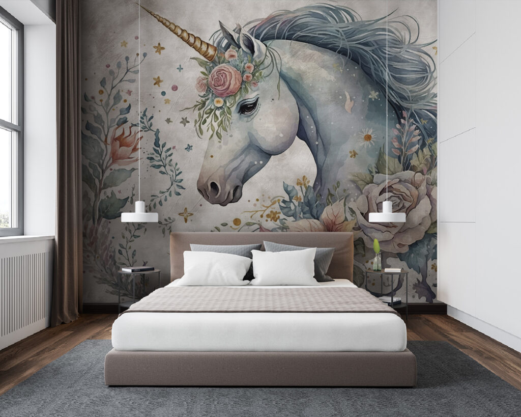 Unicorn Garden Portrait — interior 3