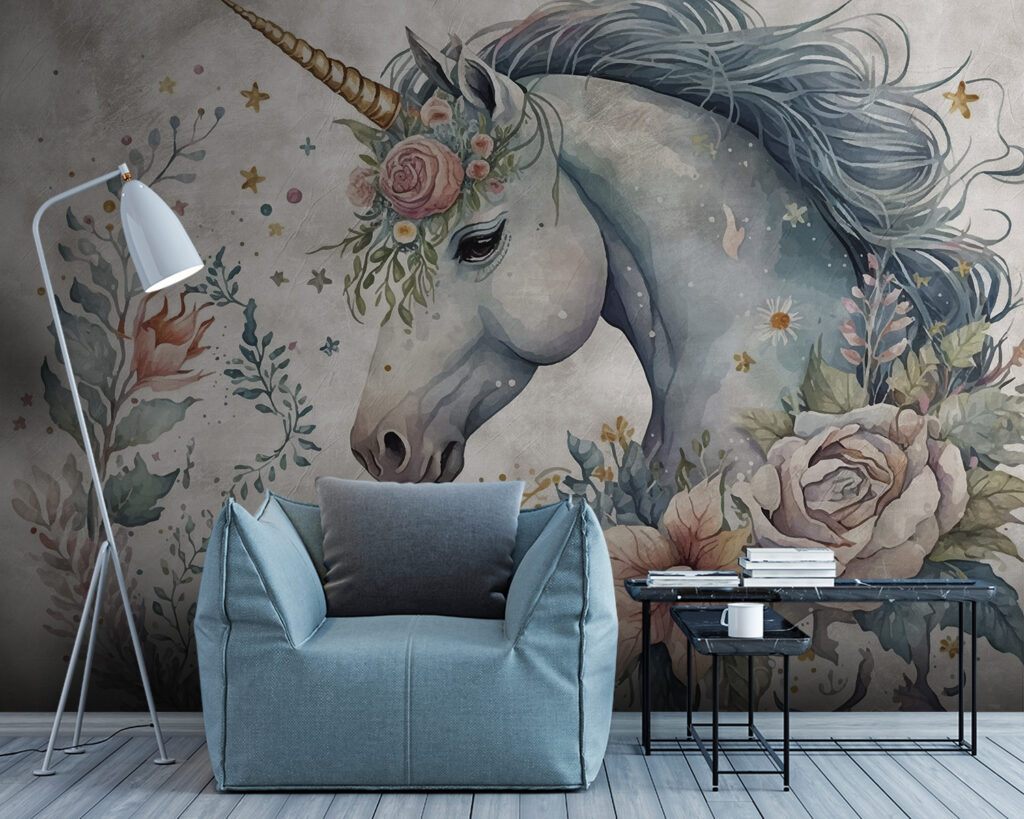 Unicorn Garden Portrait — interior 5
