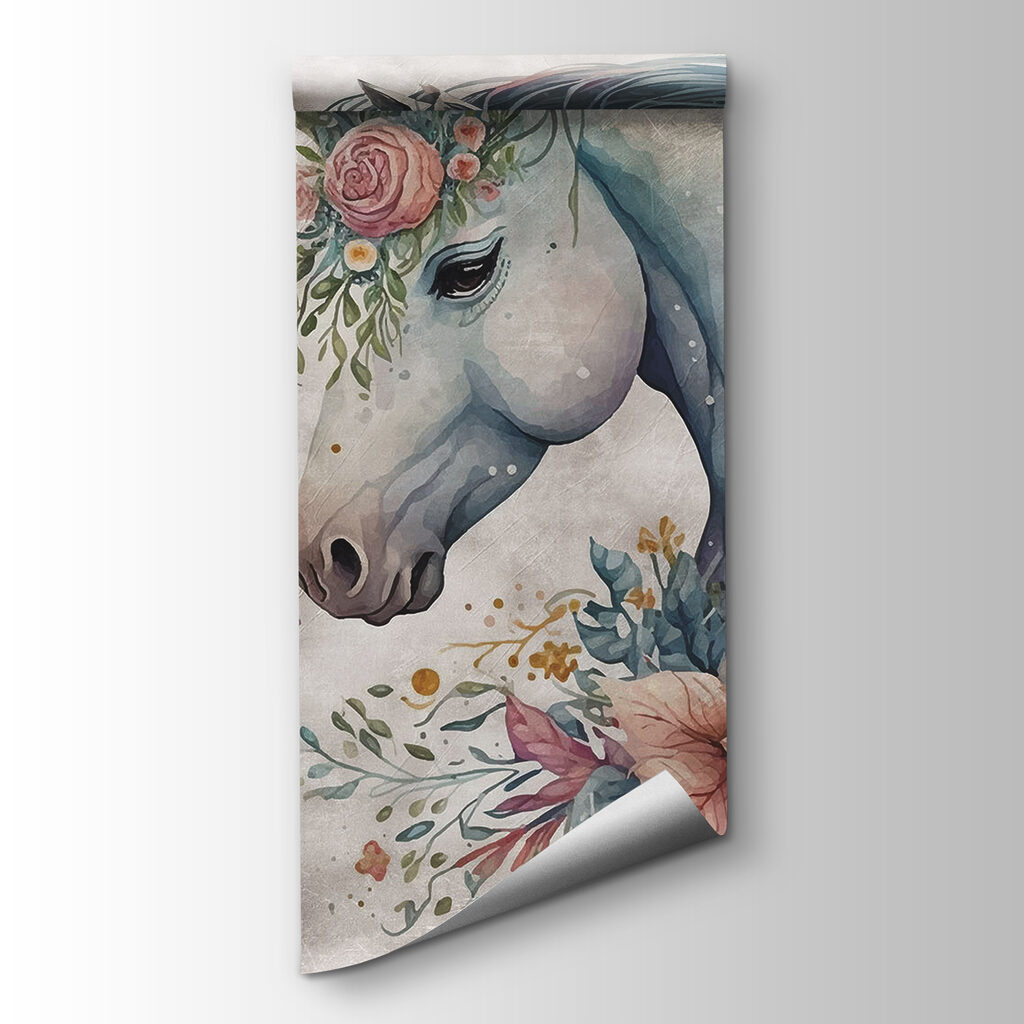 Unicorn Garden Portrait — product view