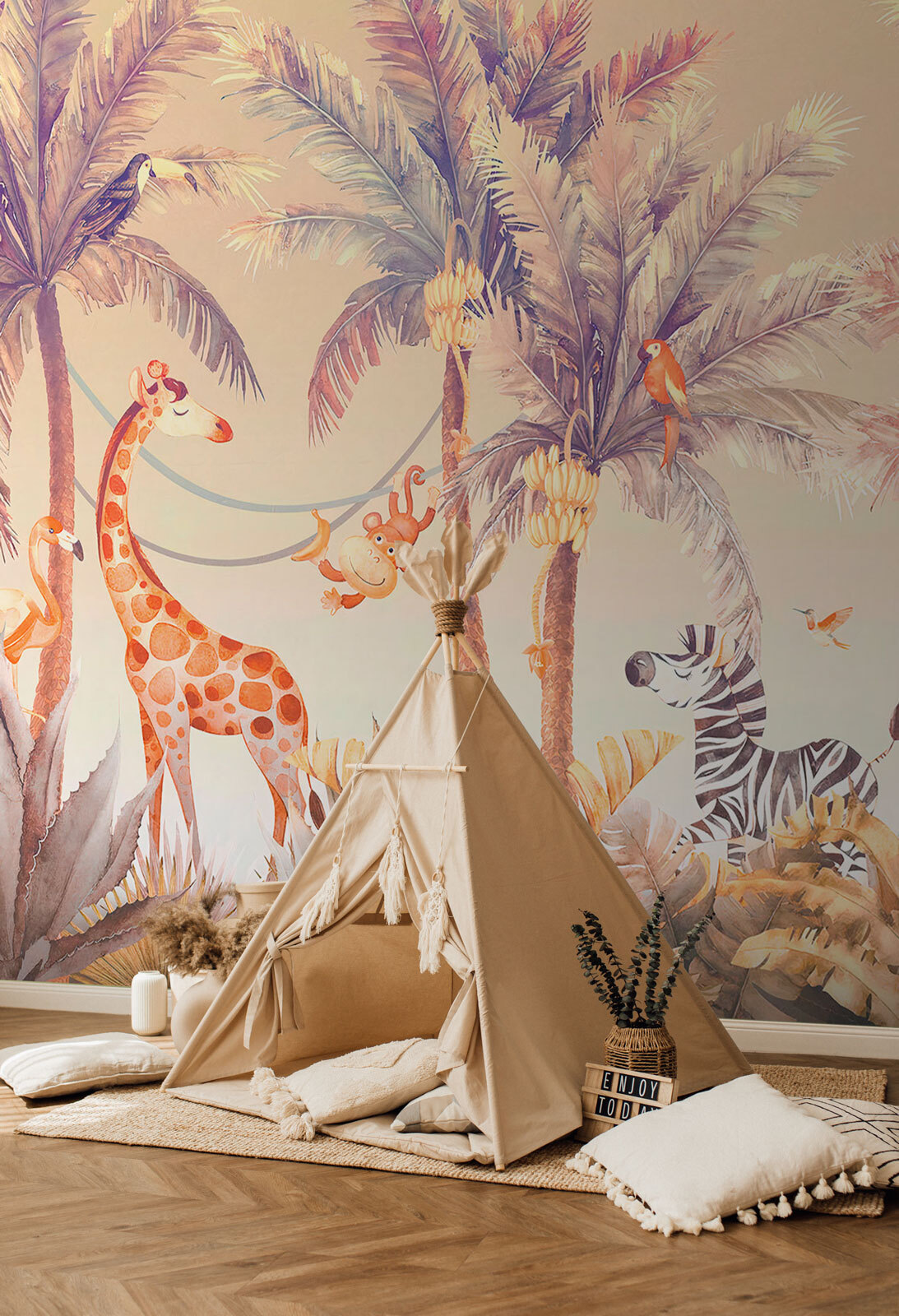 Jungle Daydream in an interior