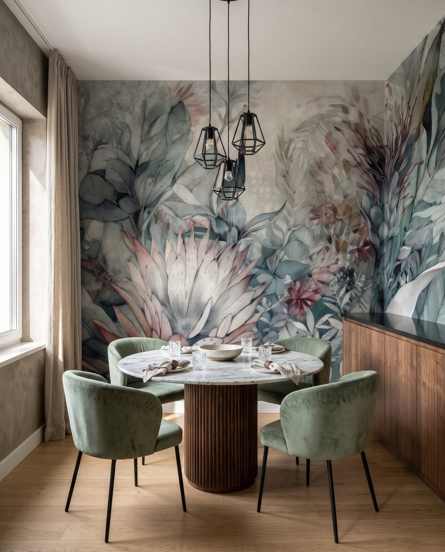 Wild Garden Watercolour — interior 5