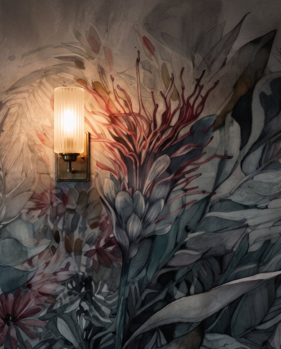 Wild Garden Watercolour — detail