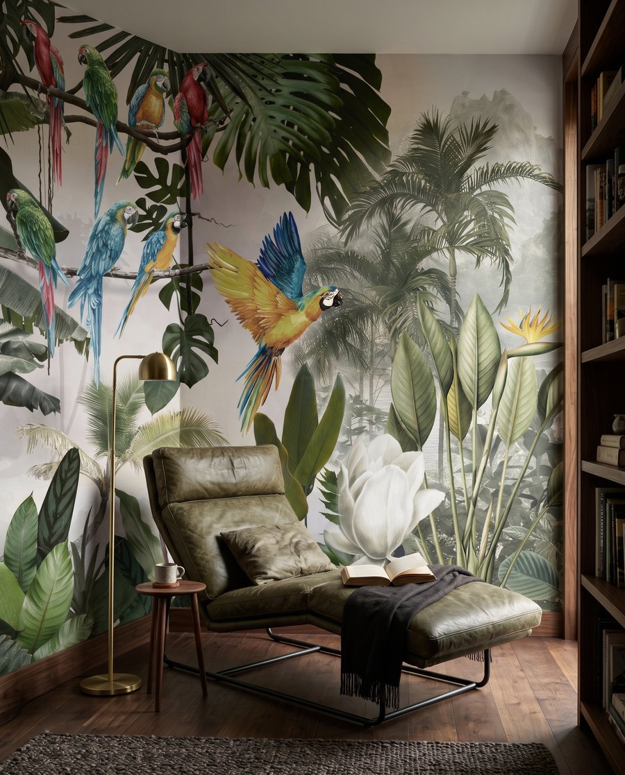 Birds of the Tropics — interior 4