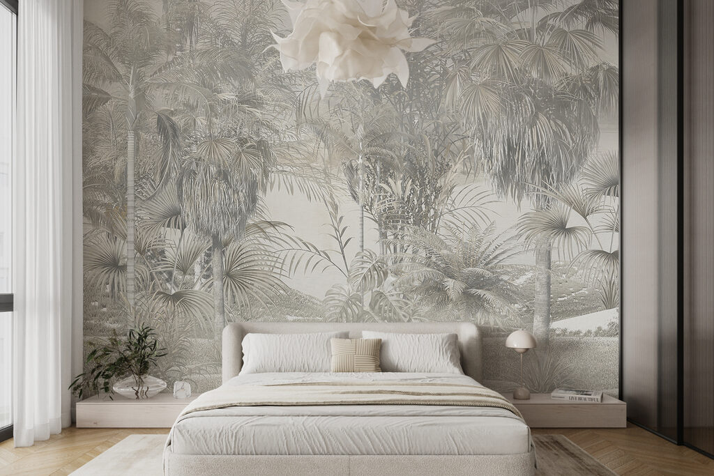 Palm Garden Etching — interior 5