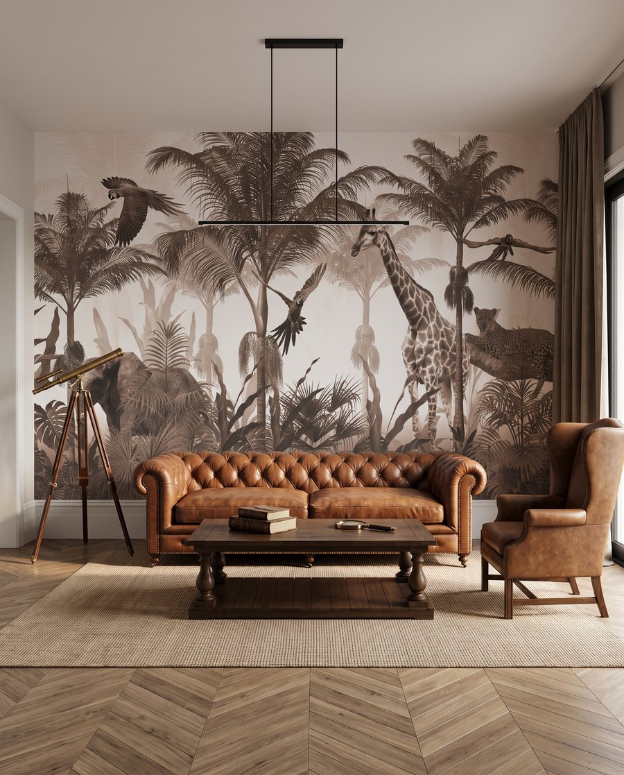 Safari Sketch in an interior