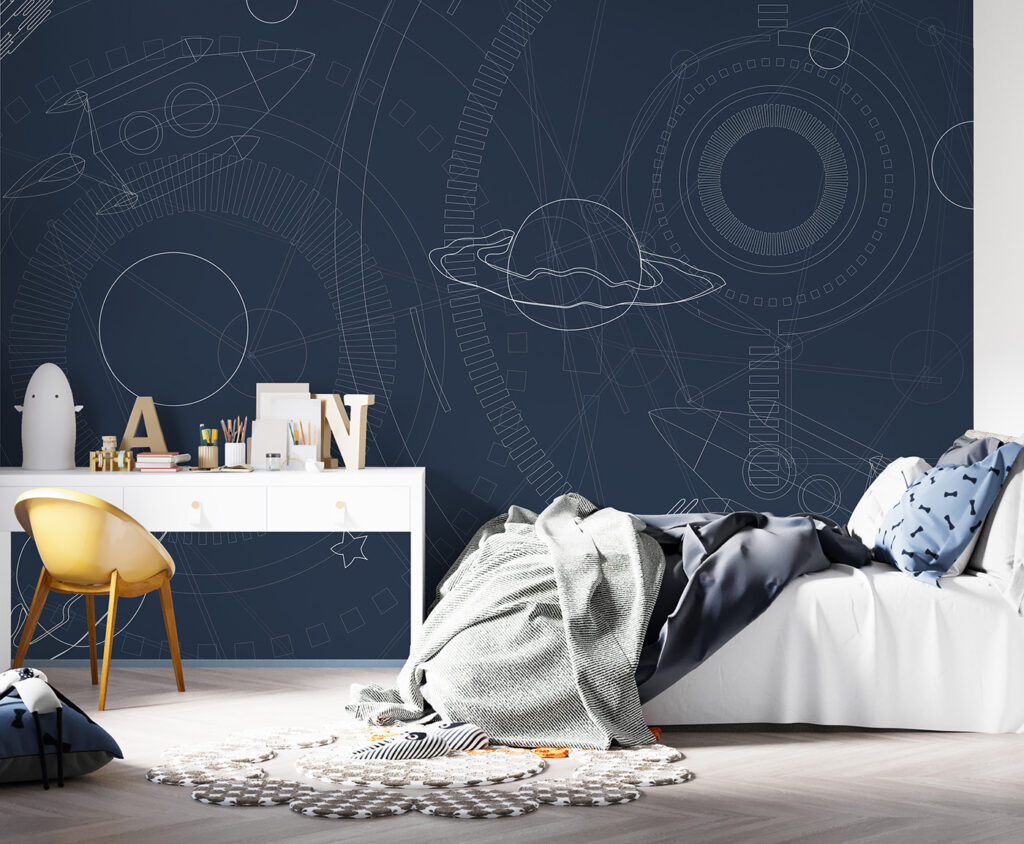 Space Sketches in an interior