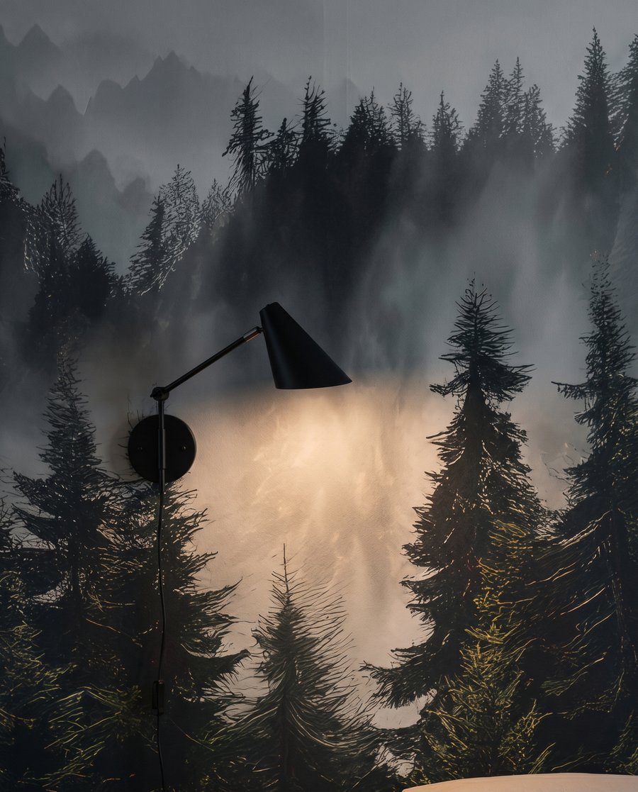 Misty Peaks — detail