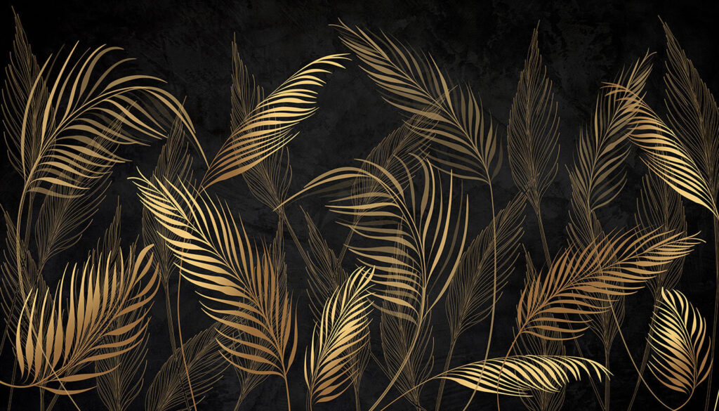 Fronds After Dark — full design