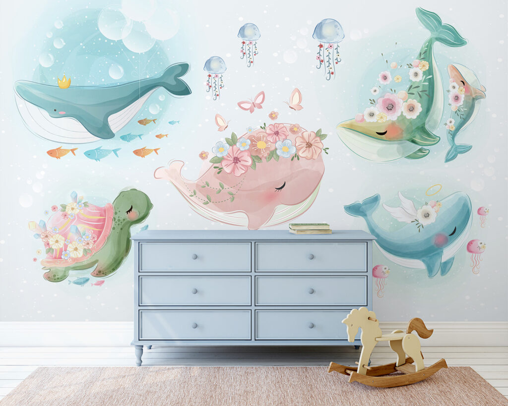 Little Floral Whales — interior 2