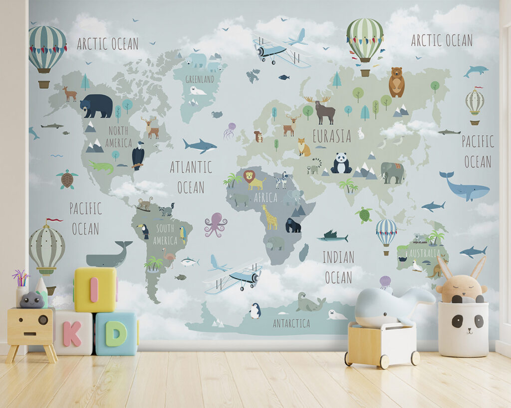 Animal Atlas Adventure in an interior