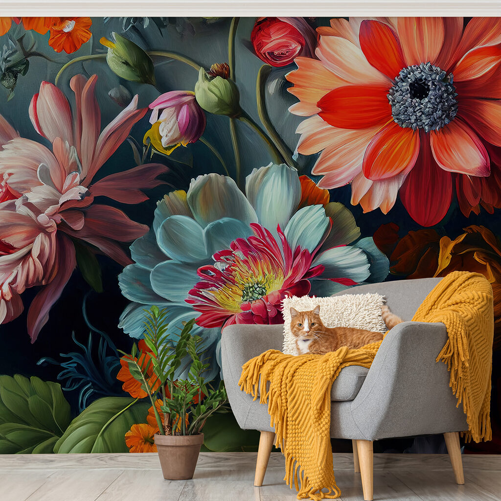 Garden Colour in an interior