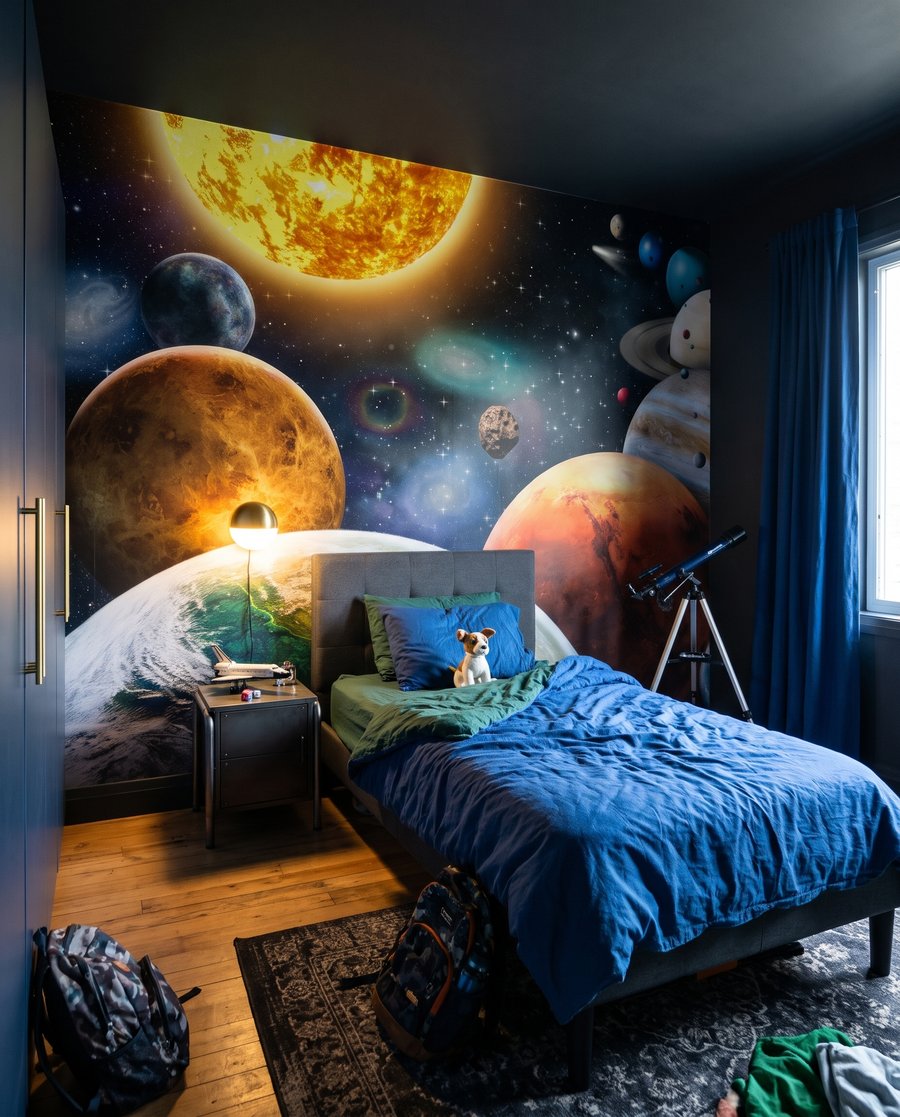 Worlds Beyond in an interior