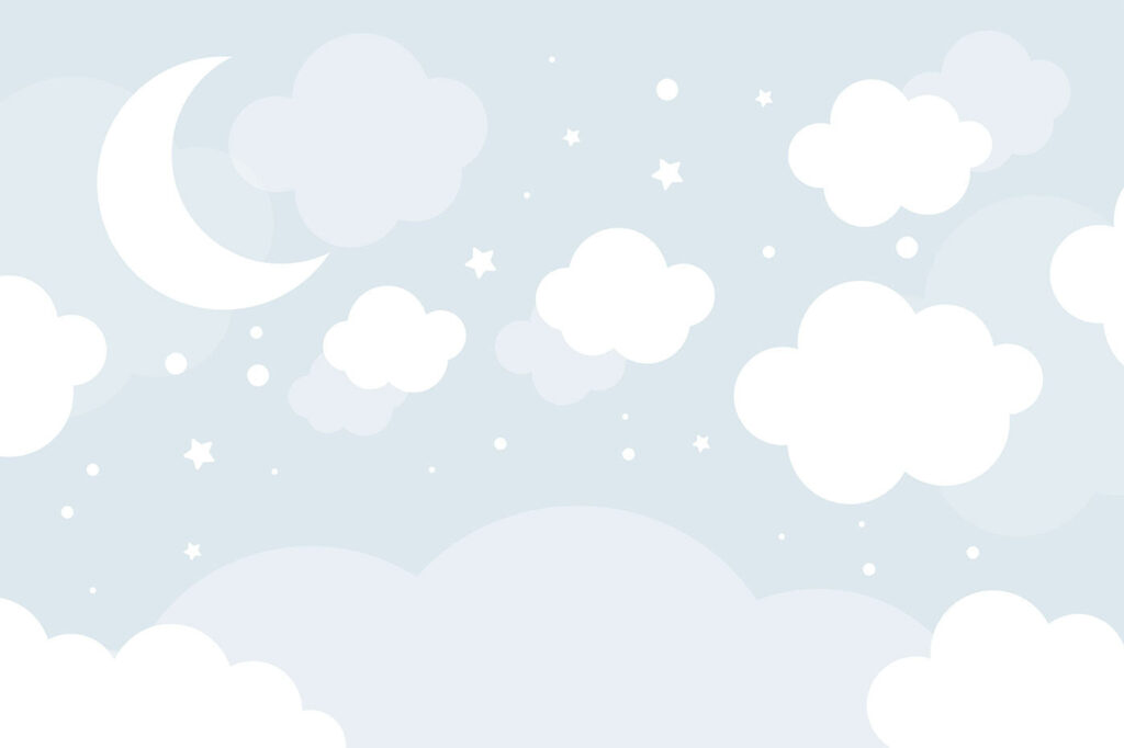 Little Moon Clouds — full design