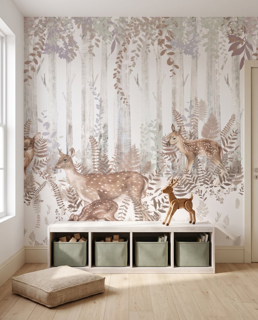 Deer in the Clearing — interior 4