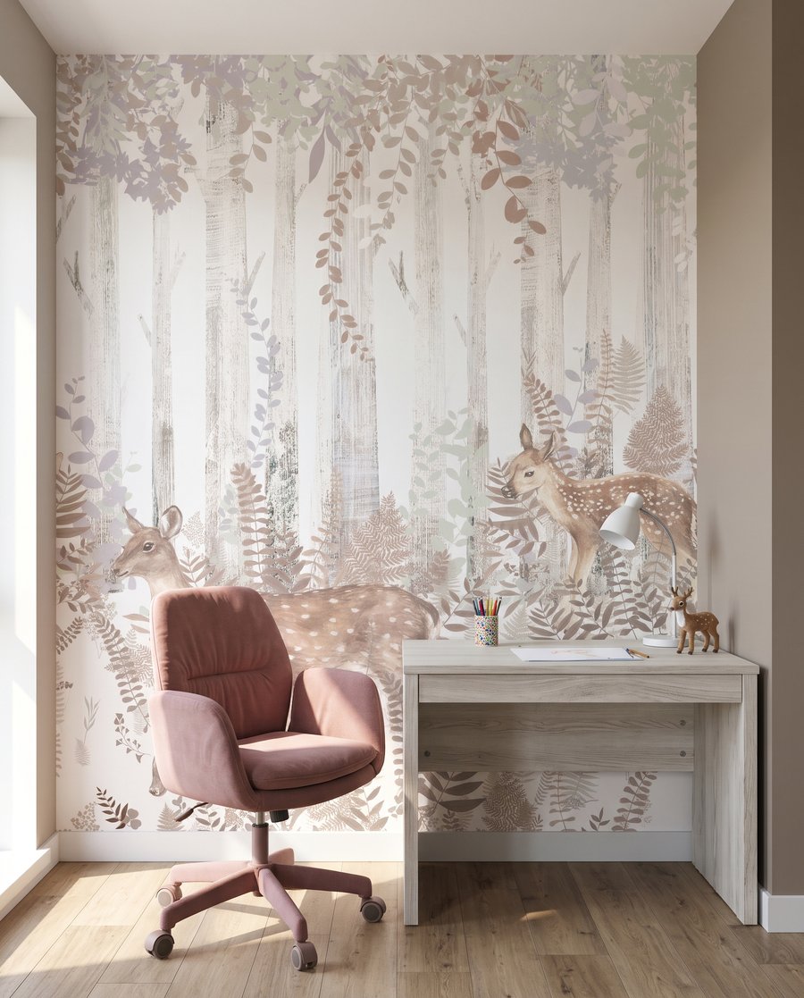 Deer in the Clearing — interior 5