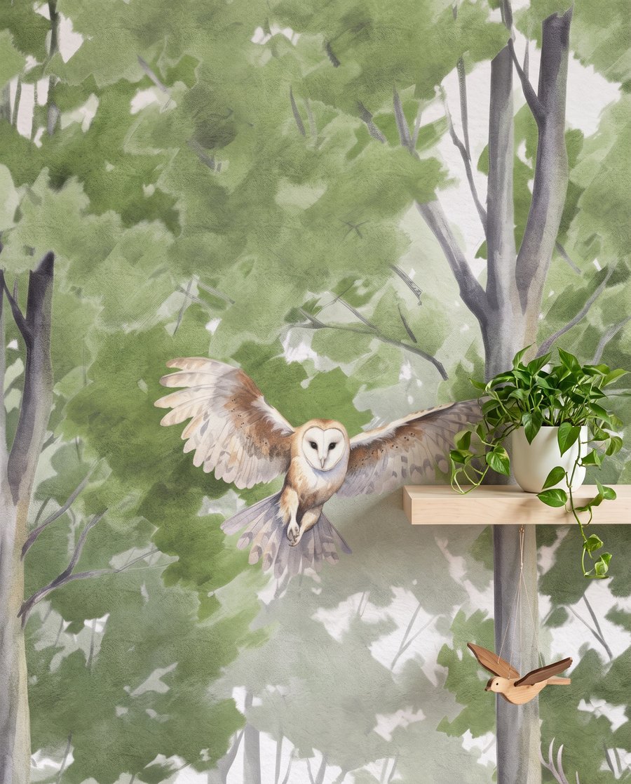Forest Gathering — detail