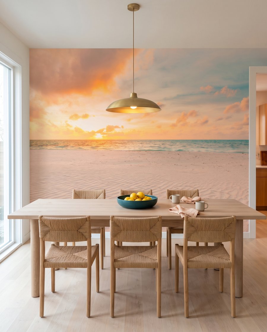 Sand at Sunset in an interior