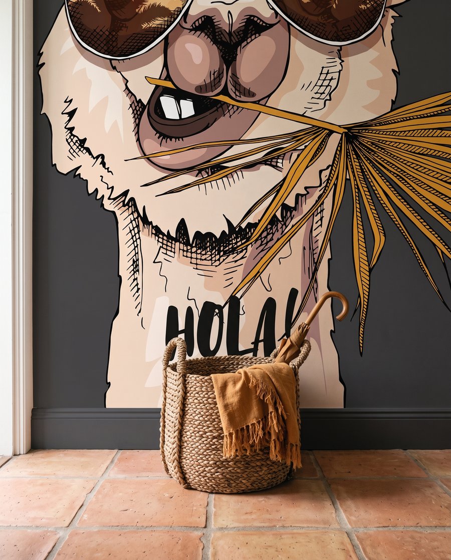 Llama in Shades — interior 6