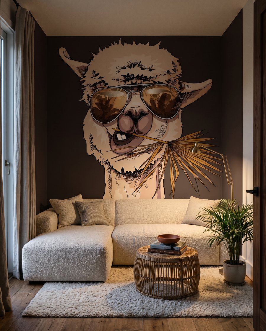Llama in Shades — interior 4