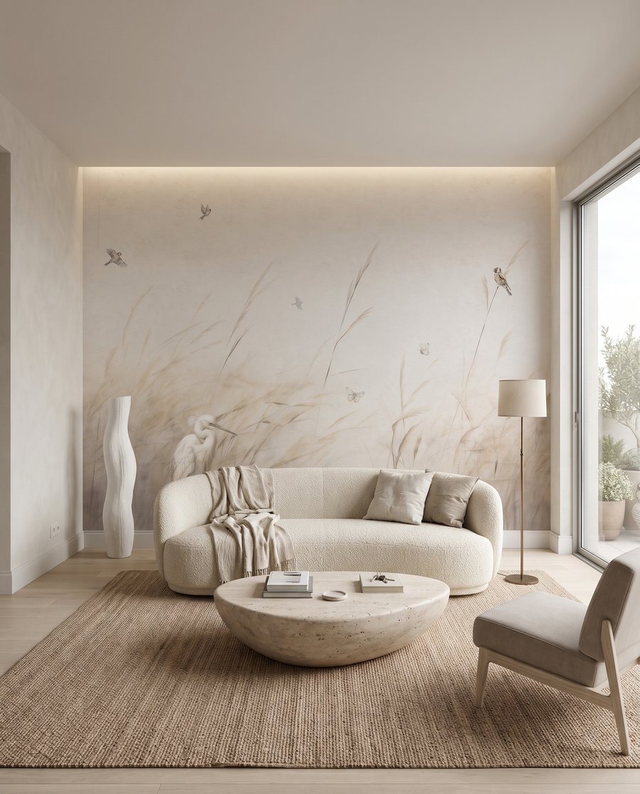 Birds Among Grasses — interior 3