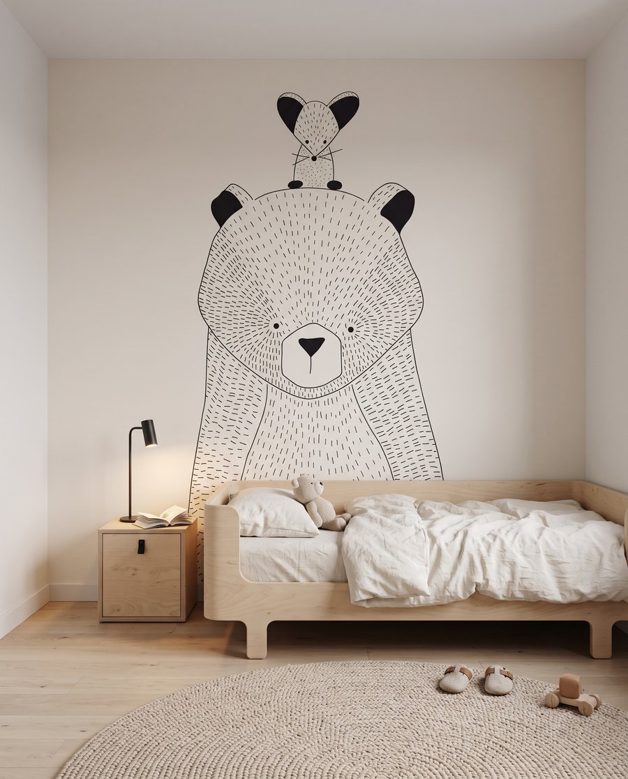 Bear and Little Friend — interior 2