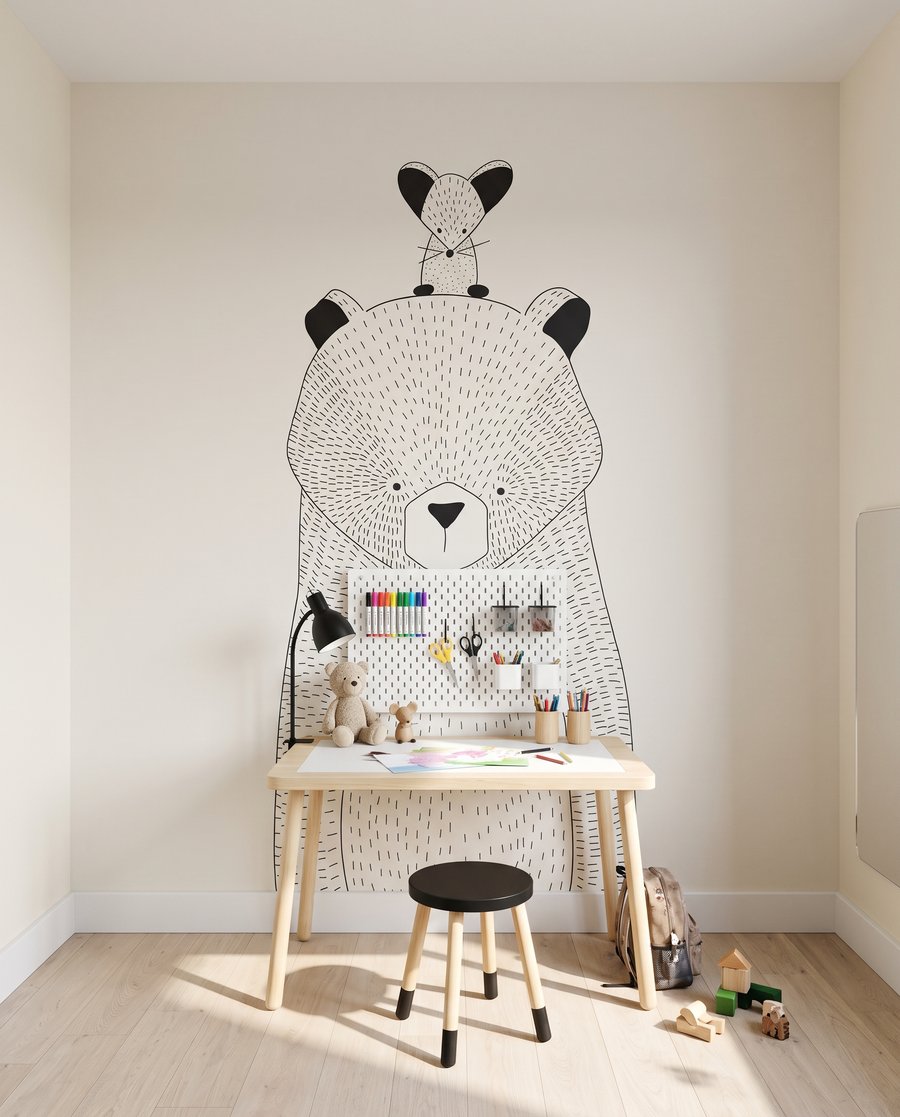 Bear and Little Friend — interior 6