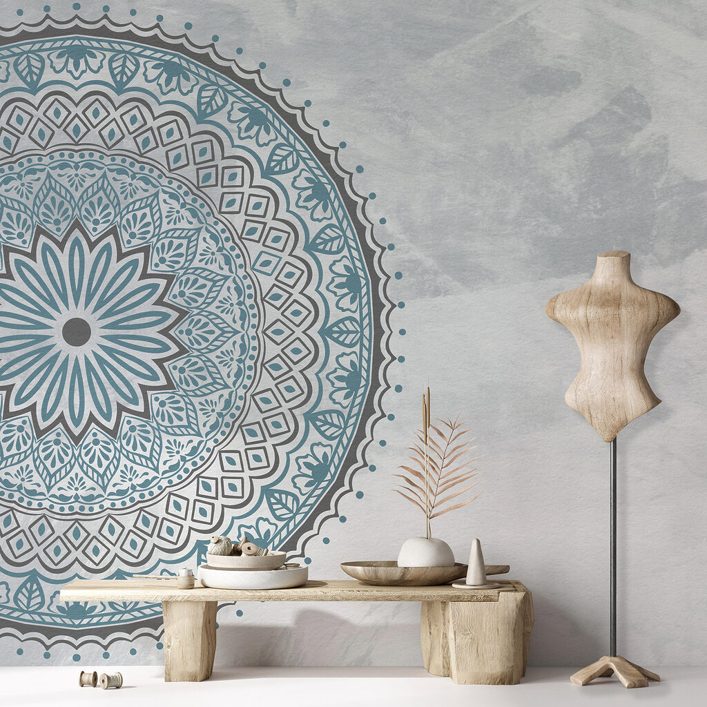 Mandala on Plaster — interior 3