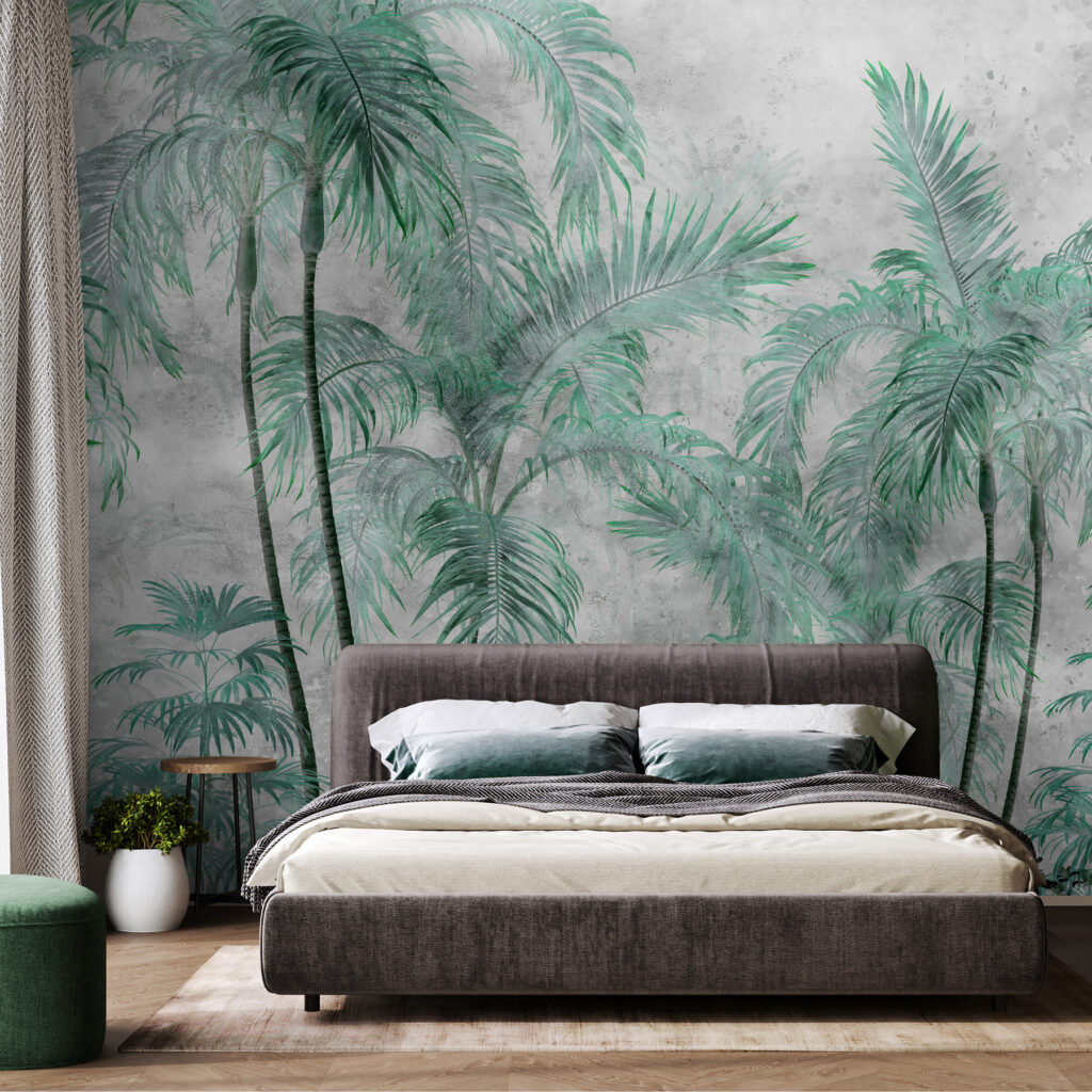 Palm Grove Etching — interior 2