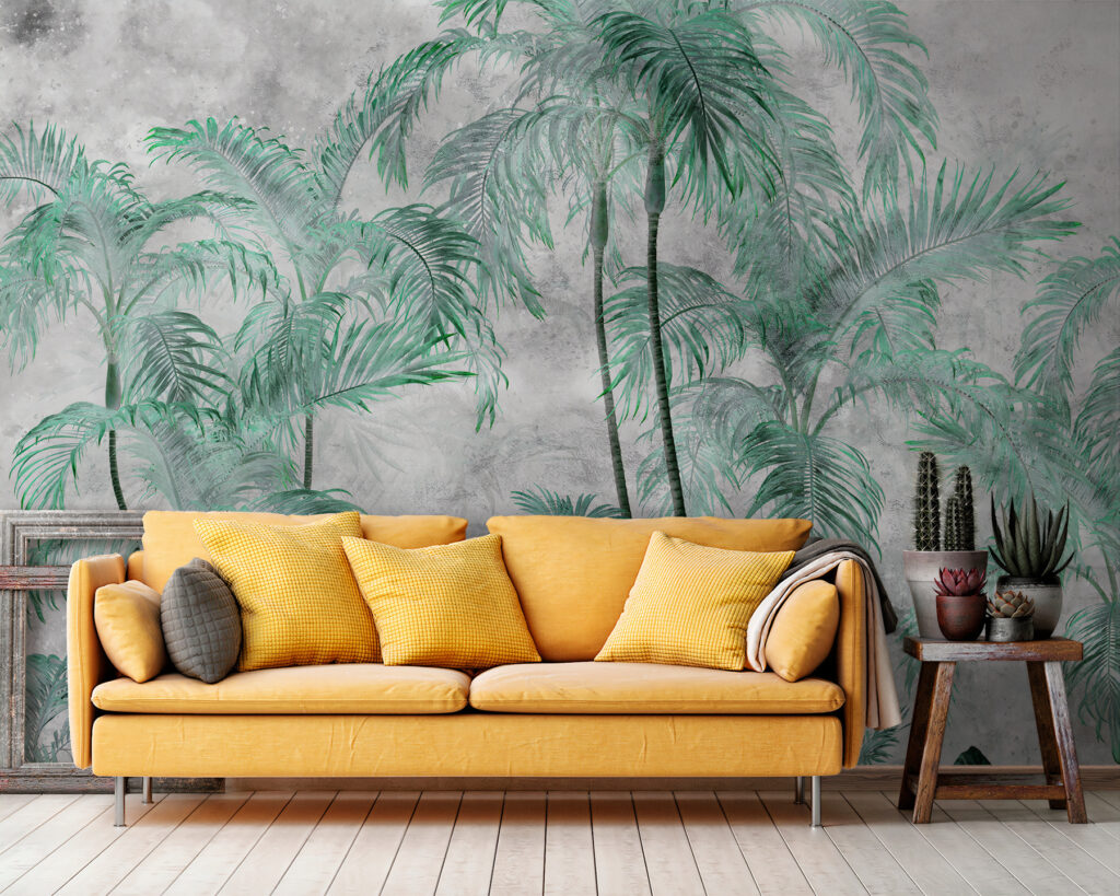 Palm Grove Etching — interior 3